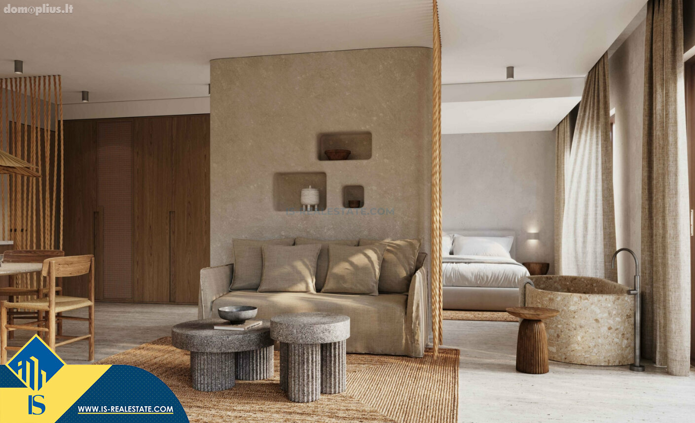 Parduodamas 25 kambarių butas Ispanijoje, Ibiza