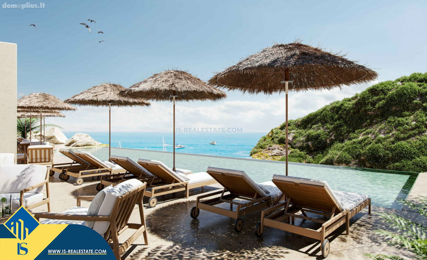 Parduodamas 25 kambarių butas Ispanijoje, Ibiza