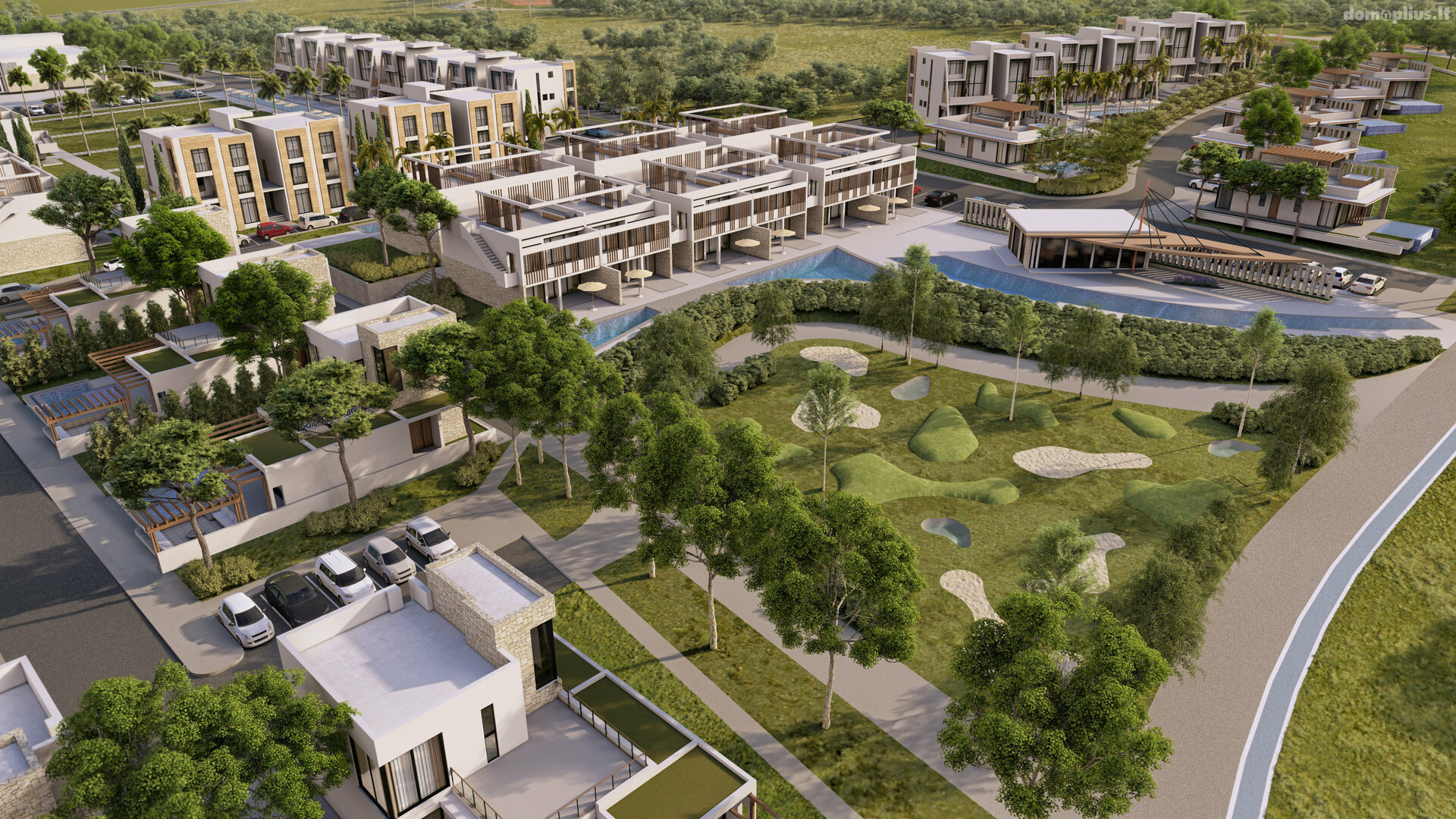 Parduodamas 4 kambarių butas Kipre, Famagusta