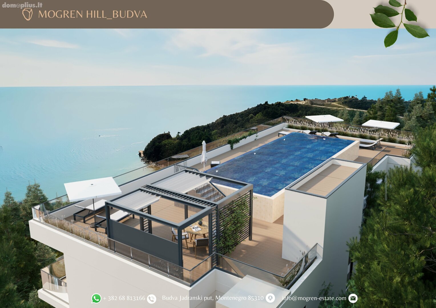 2 rooms apartment for sell Serbia and Montenegro, Budva