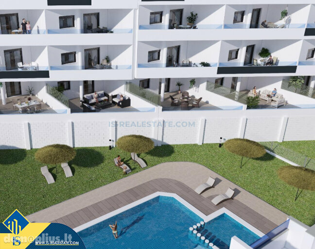 Parduodamas 3 kambarių butas Ispanijoje, Torrevieja