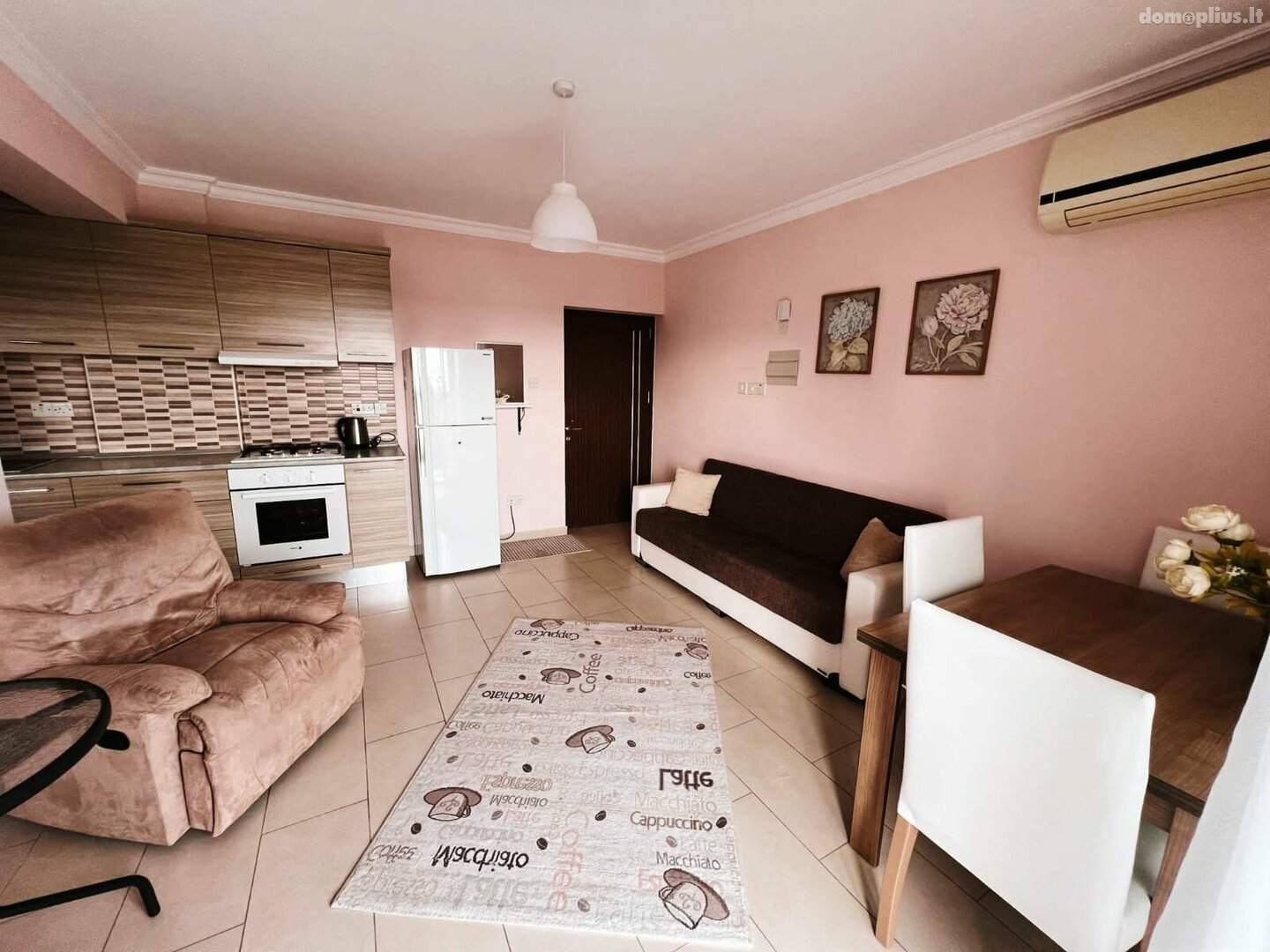 Parduodamas 2 kambarių butas Kipre, Famagusta