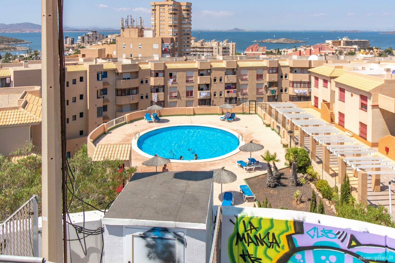 Parduodamas 3 kambarių butas Ispanijoje, La Manga del Mar Menor
