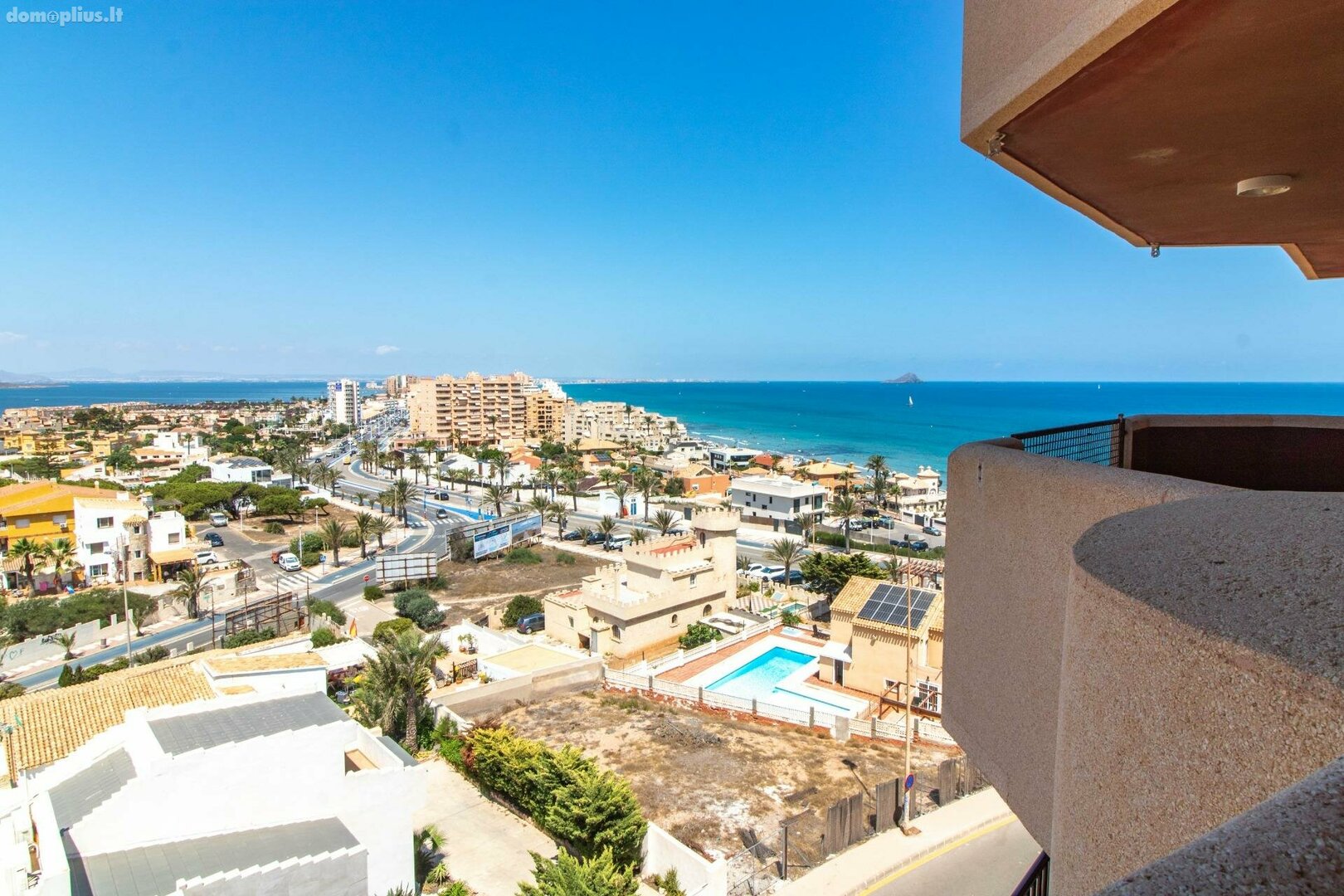 Parduodamas 3 kambarių butas Ispanijoje, La Manga del Mar Menor