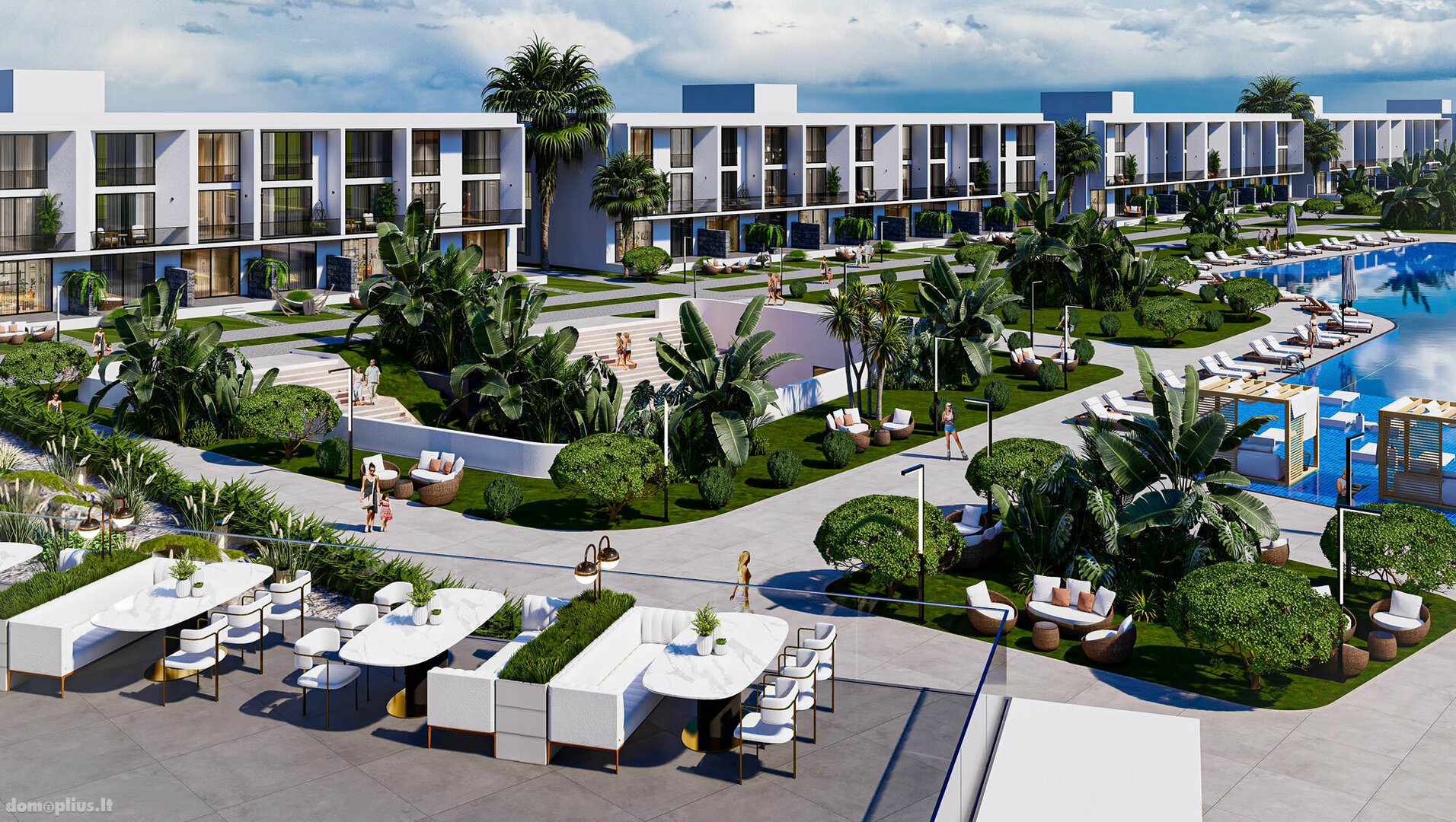 Parduodamas 2 kambarių butas Kipre, Famagusta