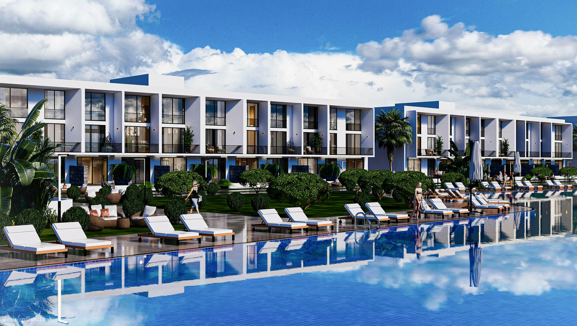 Продается 4 комнатная квартира Кипр, Famagusta