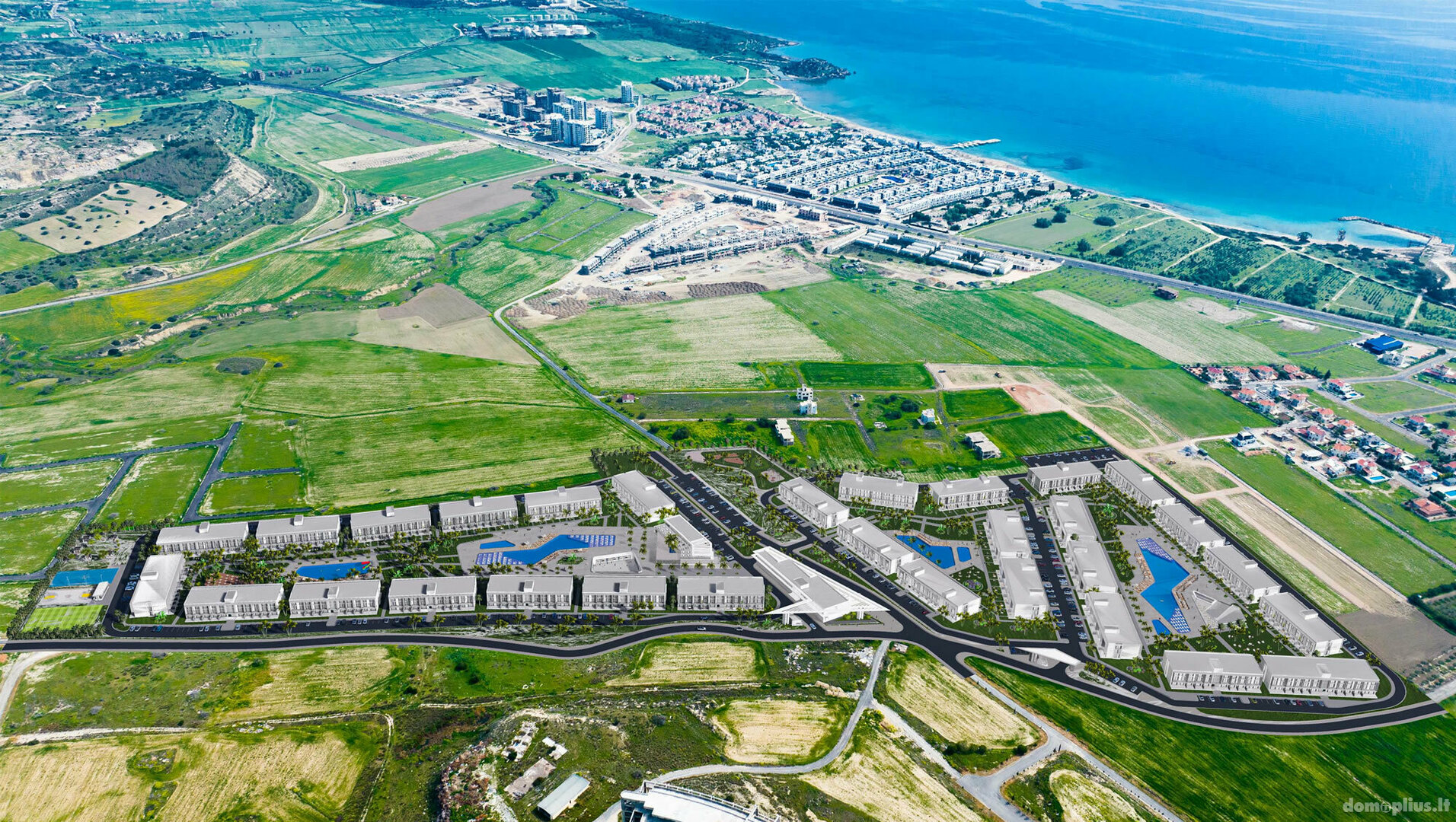 Продается 4 комнатная квартира Кипр, Famagusta