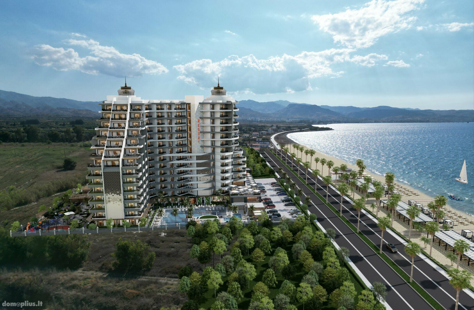 Продается 1 комнатная квартира Кипр, Kyrenia