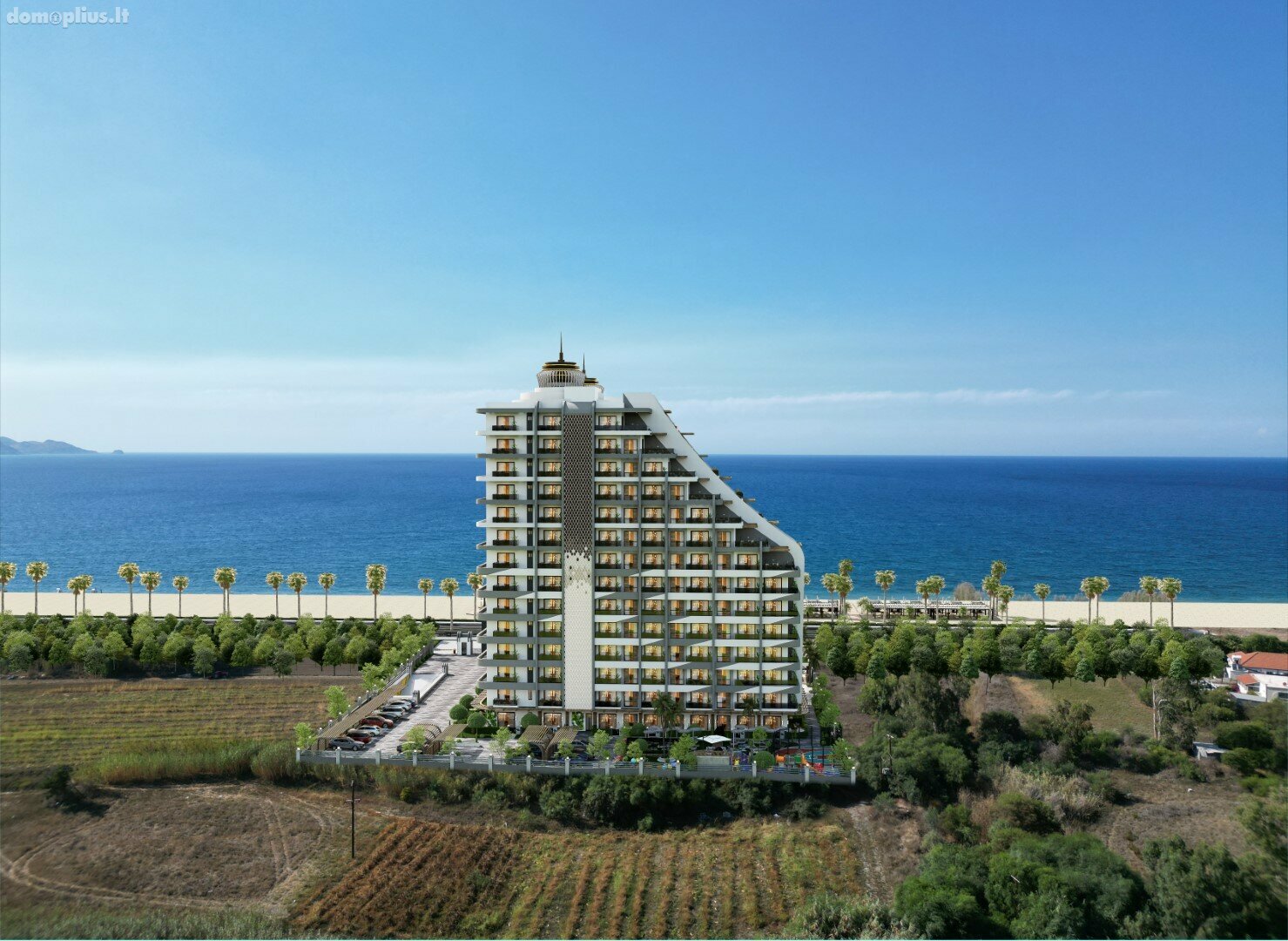 Продается 1 комнатная квартира Кипр, Kyrenia