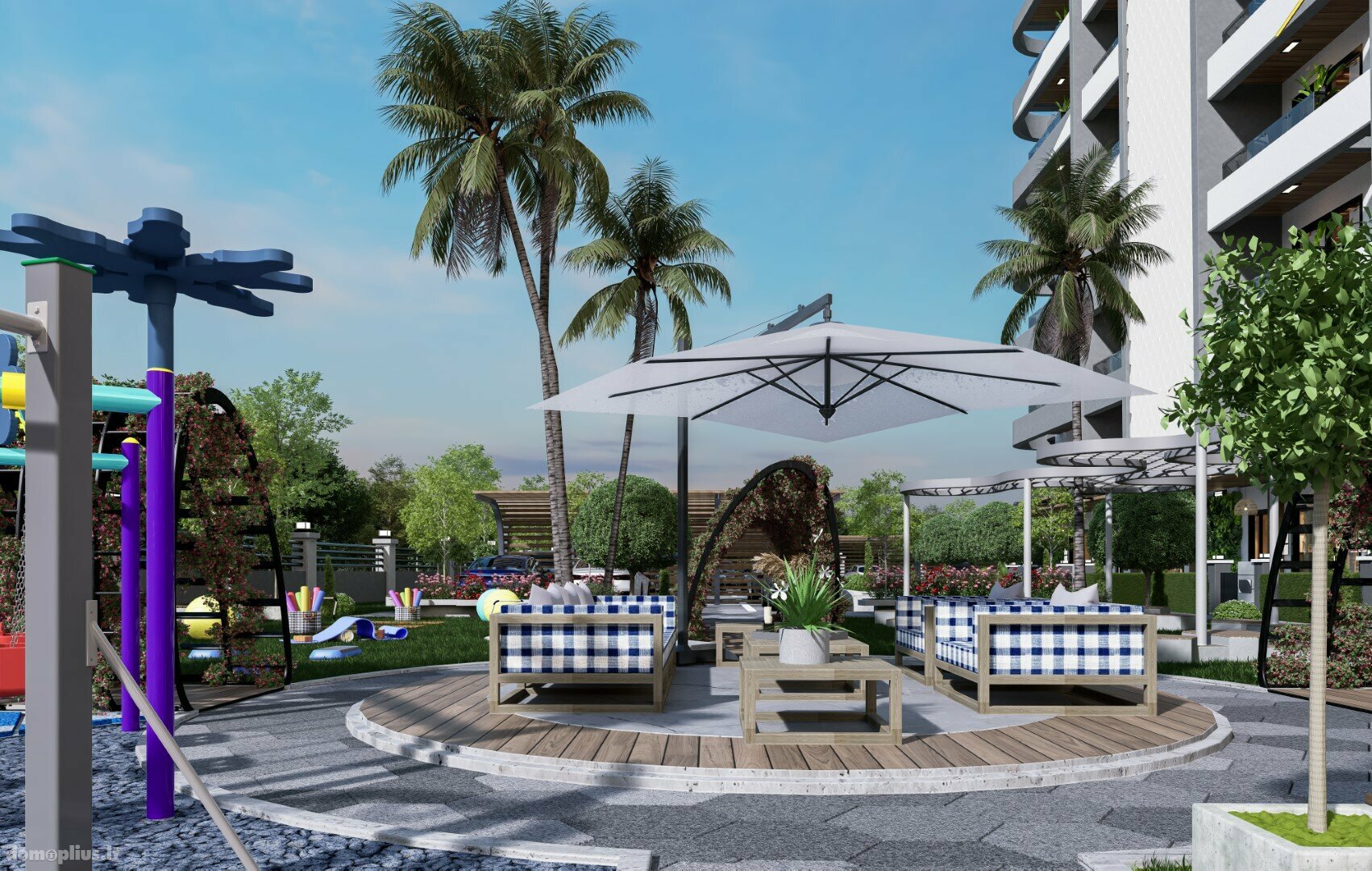 Продается 1 комнатная квартира Кипр, Kyrenia