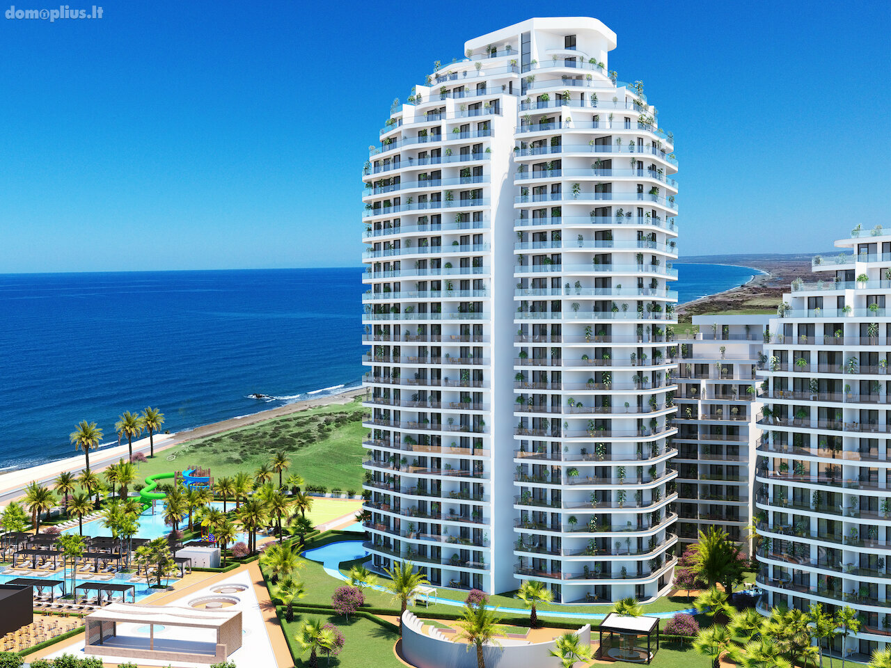 Продается 1 комнатная квартира Кипр, Kyrenia