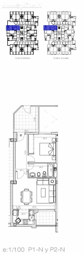 Продается 2 комнатная квартира Испания, Orihuela Costa