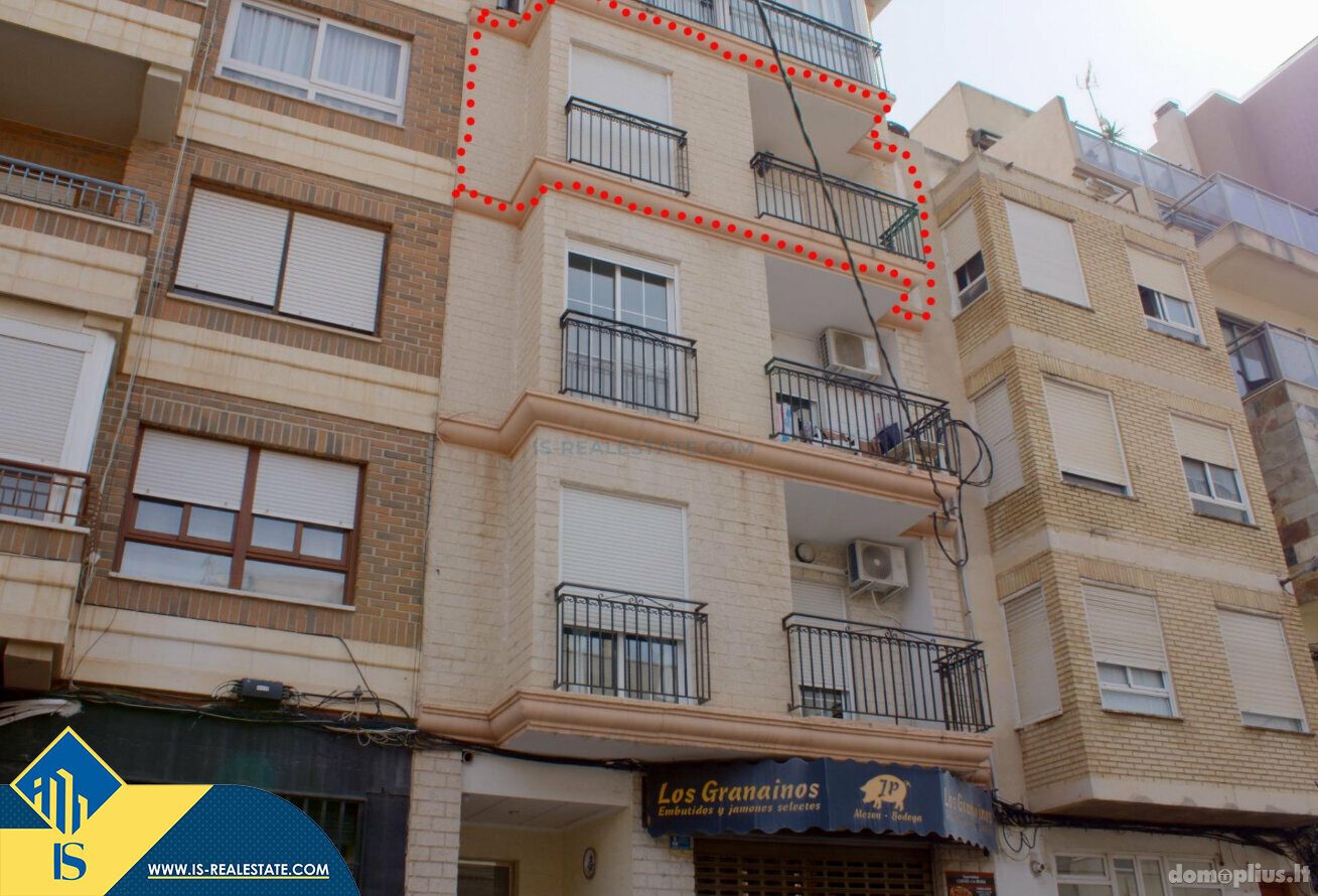 Parduodamas 4 kambarių butas Ispanijoje, Torrevieja