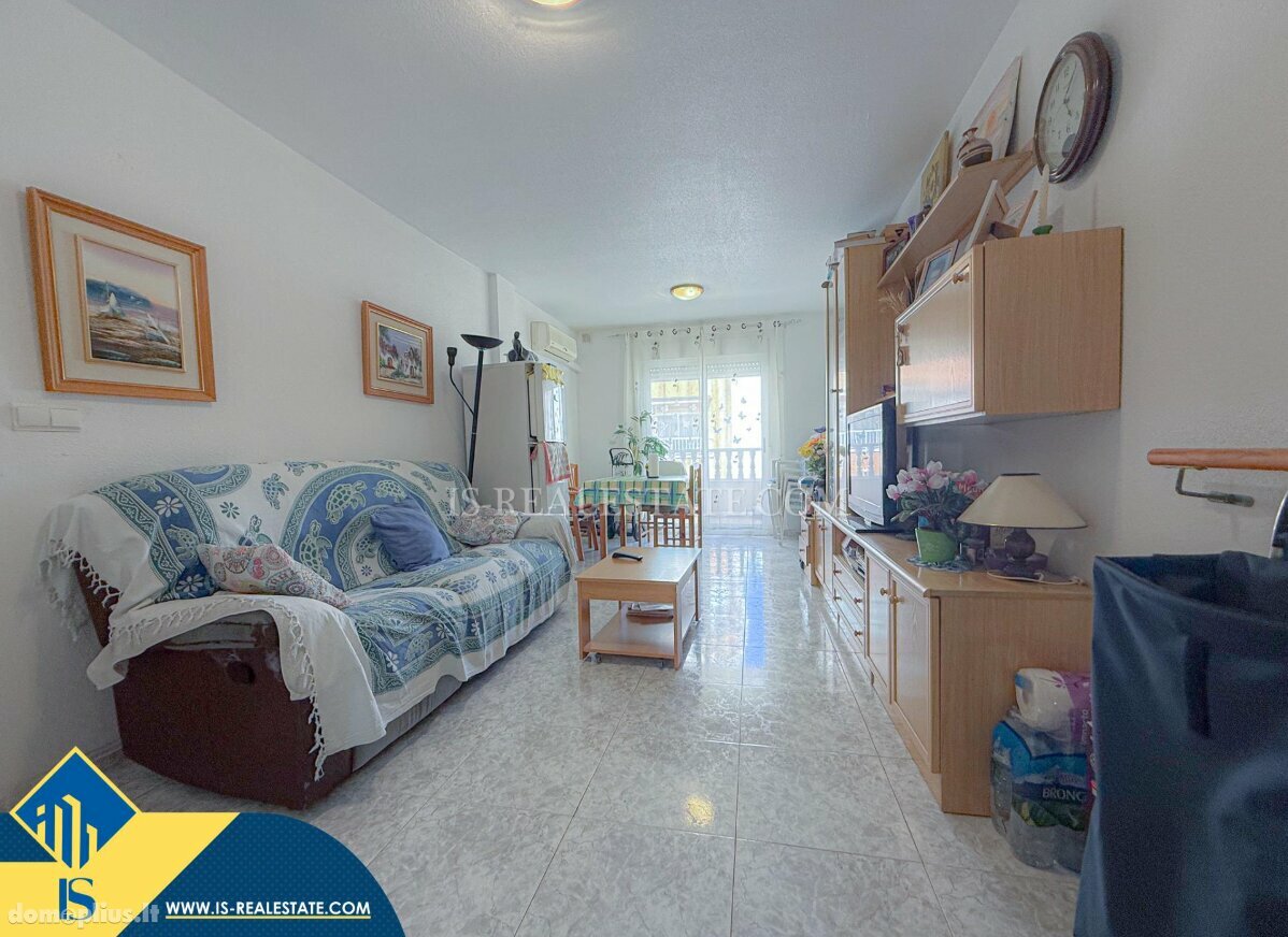 Parduodamas 3 kambarių butas Ispanijoje, Torrevieja