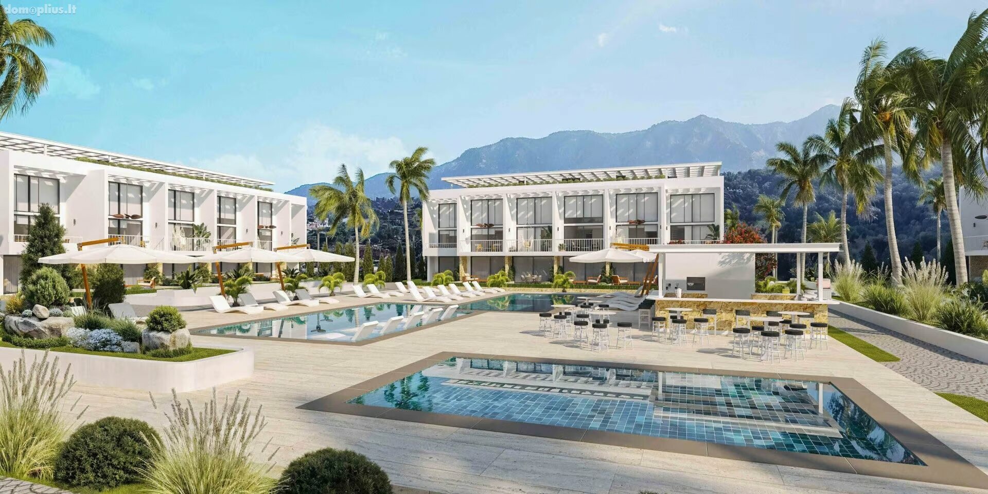 Продается 1 комнатная квартира Кипр, Kyrenia
