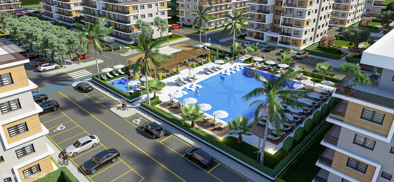 Parduodamas 4 kambarių butas Kipre, Famagusta
