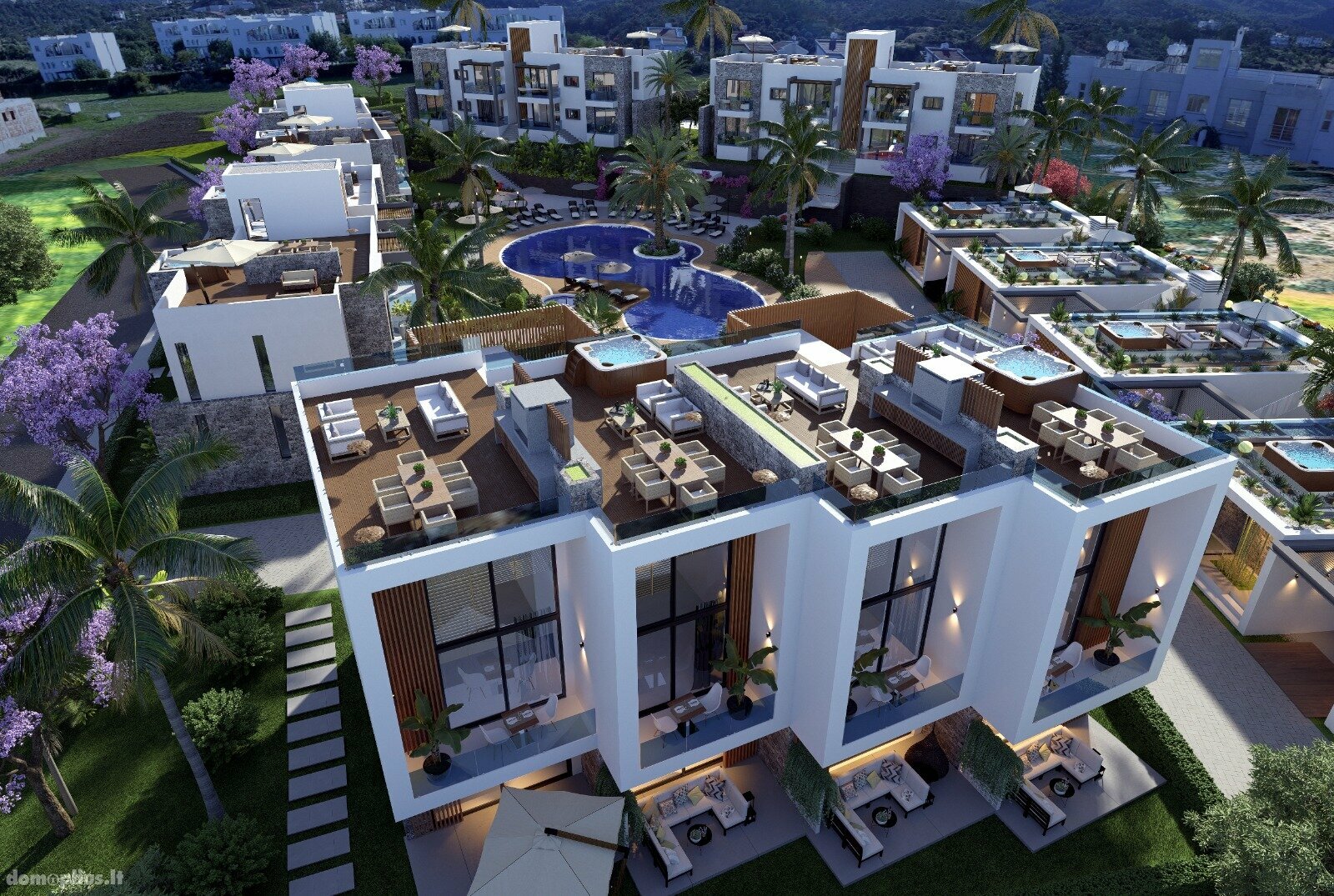 Продается 1 комнатная квартира Кипр, Kyrenia