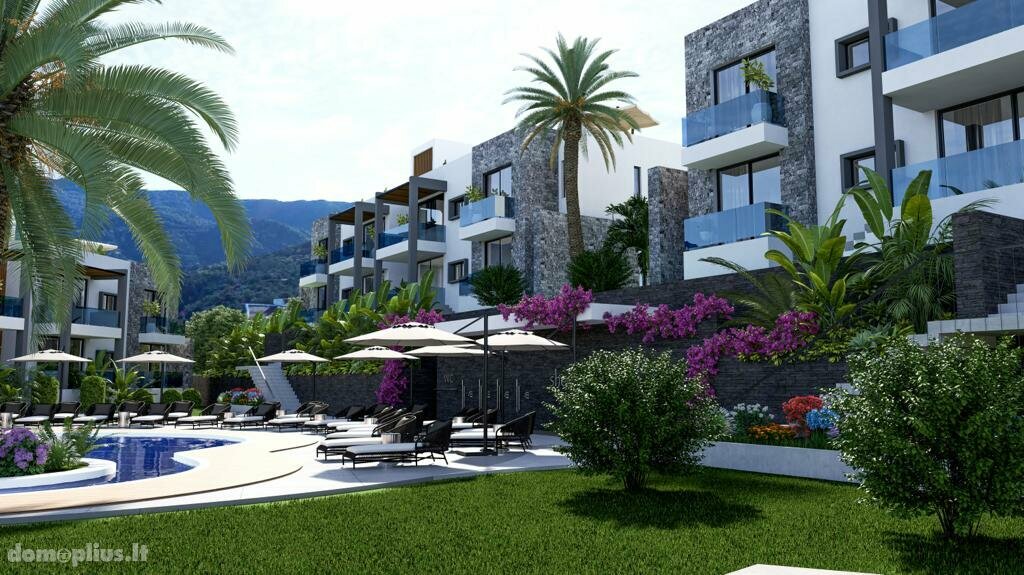 Parduodamas 3 kambarių butas Kipre, Kyrenia