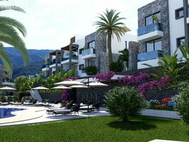 Parduodamas 4 kambarių butas Kipre, Kyrenia