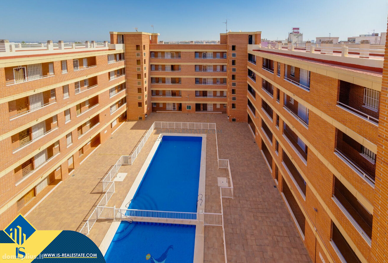 Parduodamas 3 kambarių butas Ispanijoje, Torrevieja