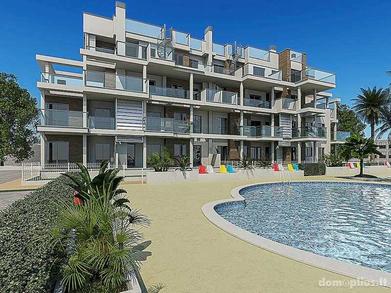 Parduodamas 3 kambarių butas Ispanijoje, Denia