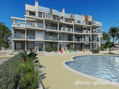Parduodamas 3 kambarių butas Ispanijoje, Denia
