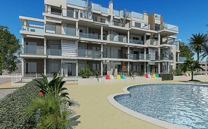 3 kambarių butas Ispanijoje, Denia