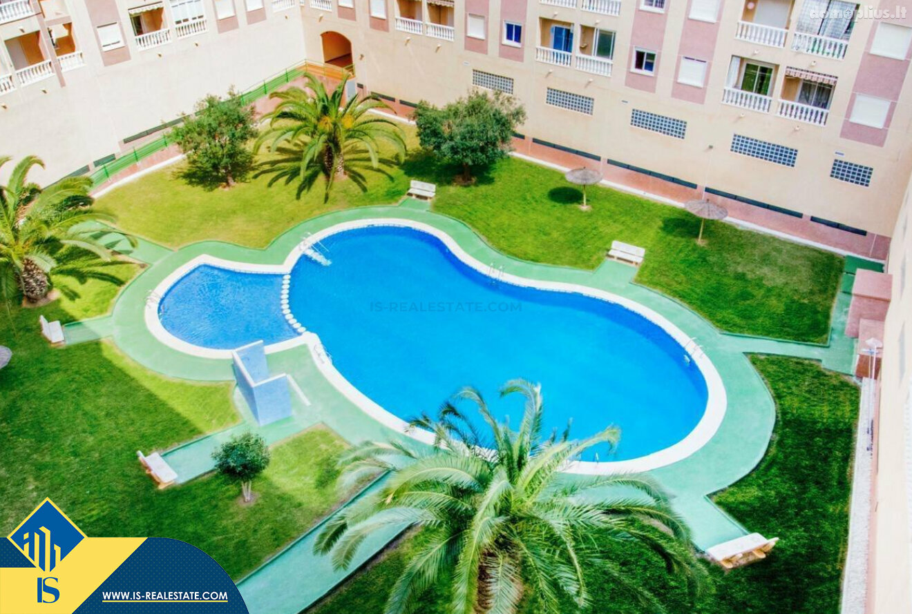 Parduodamas 3 kambarių butas Ispanijoje, Torrevieja