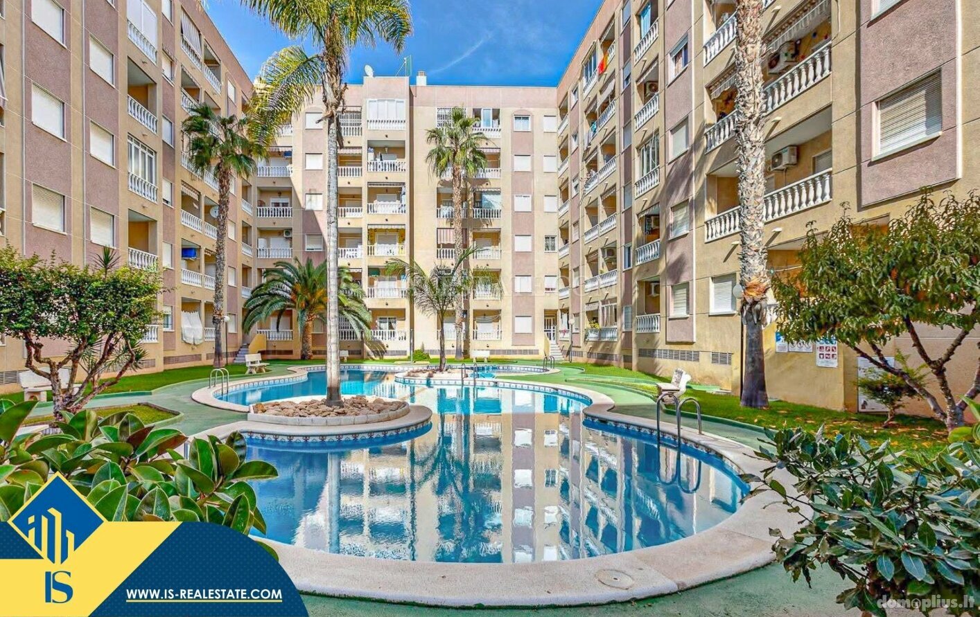 Parduodamas 3 kambarių butas Ispanijoje, Torrevieja