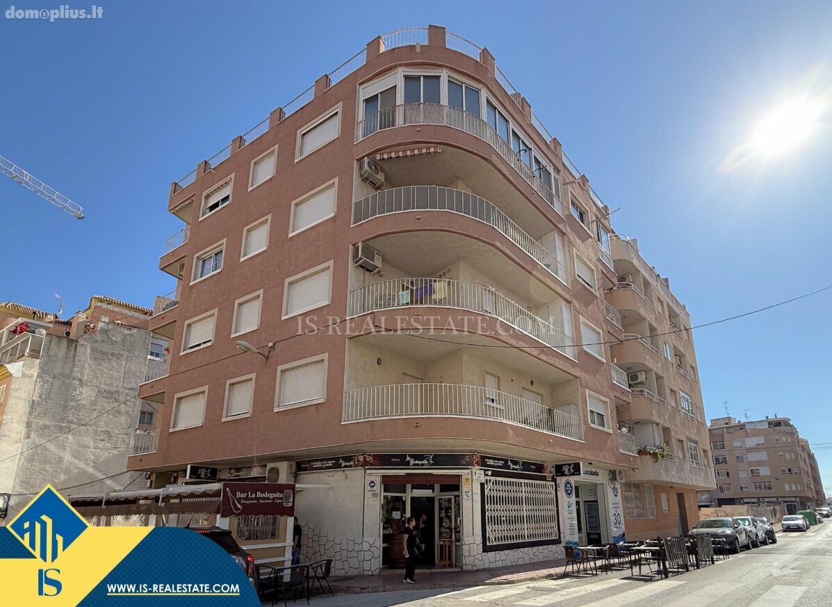 Parduodamas 3 kambarių butas Ispanijoje, Torrevieja