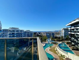 2 kambarių butas Turkijoje, Alanya