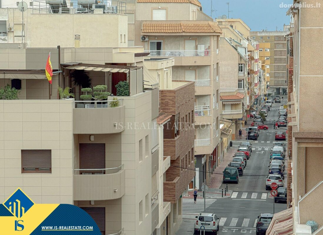 Parduodamas 3 kambarių butas Ispanijoje, Torrevieja