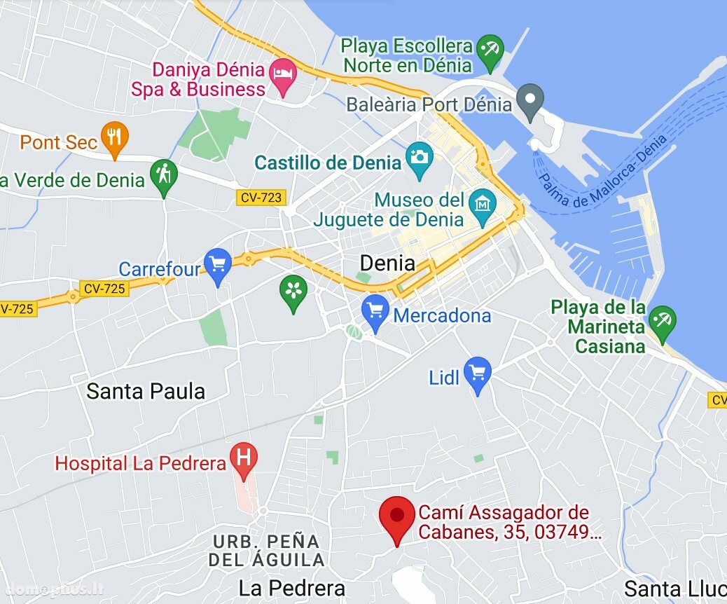Cблокированный дом Испания, Denia