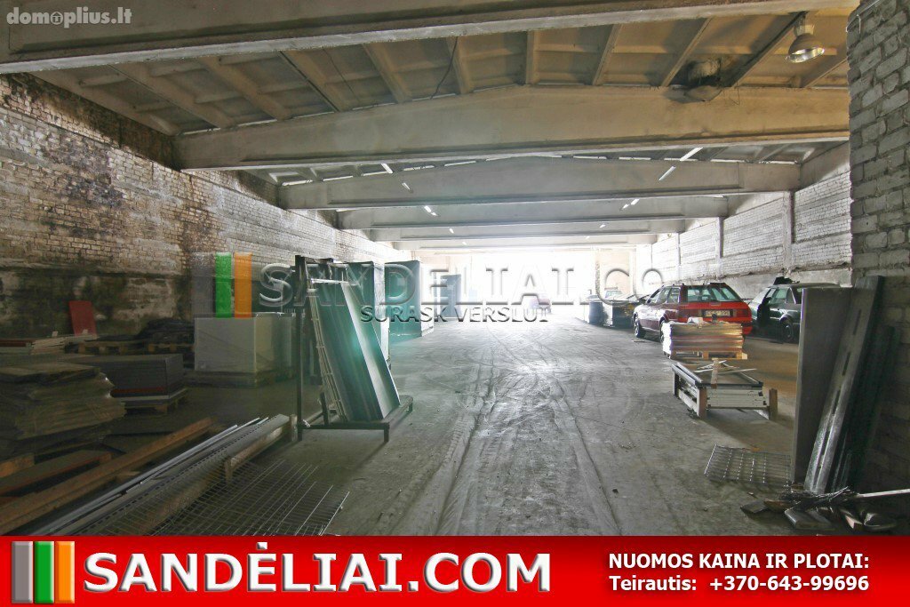 For sale Office / Storage / Manufacture/storage premises Vilniuje, Kirtimuose, Dariaus ir Girėno g.