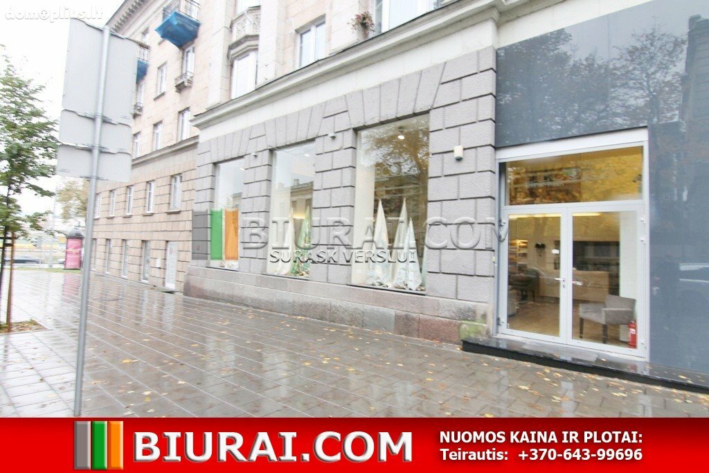 Office Premises for rent Vilniuje, Senamiestyje, Vasario 16-osios g.