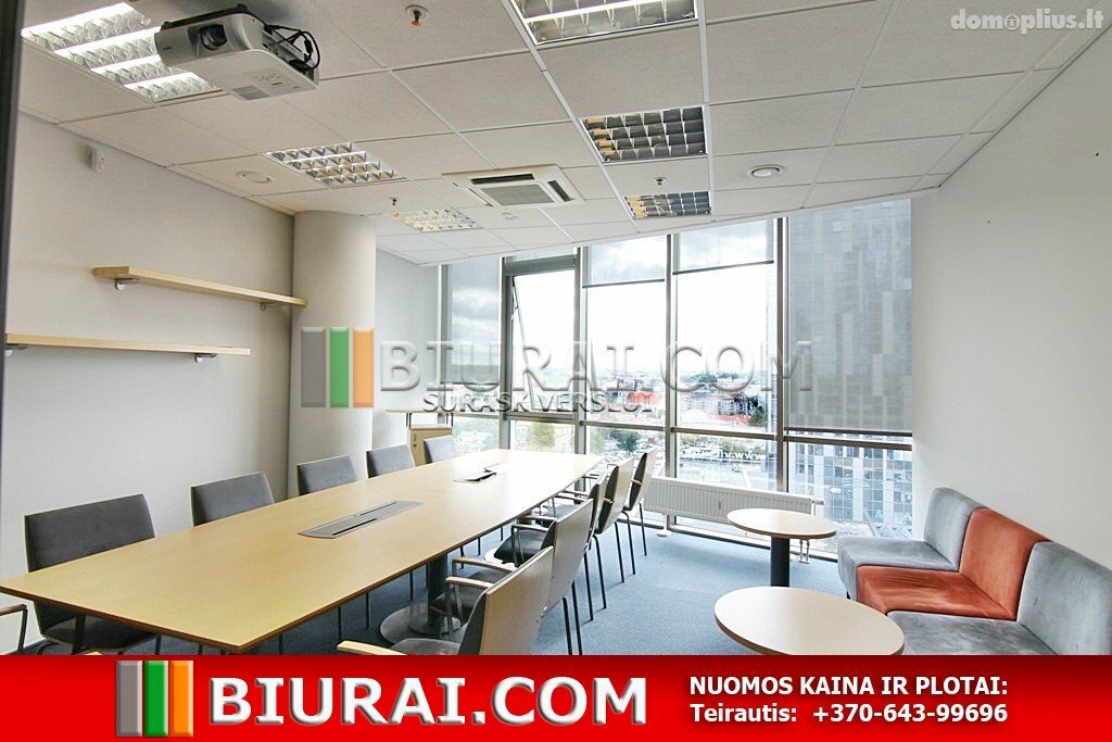 Office Premises for rent Vilniuje, Centre, Konstitucijos pr.