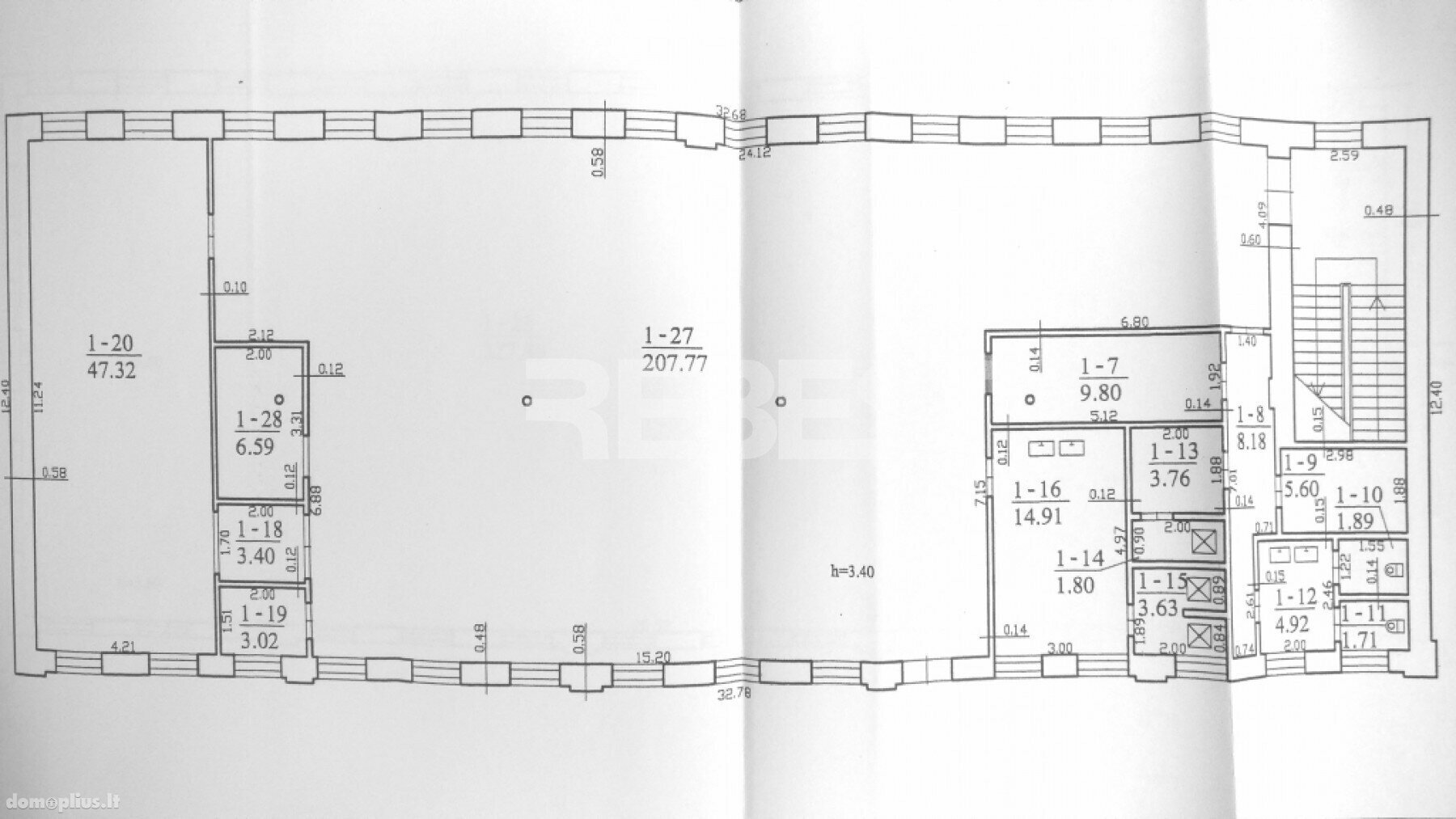 Commercial/service Premises for rent Šiauliuose, Centre