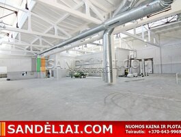 Storage / Manufacture and storage Premises for rent Vilniuje, Aukštieji Paneriai, Kirtimų g.