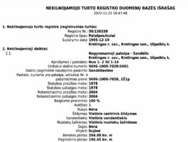Parduodamos  patalpos Palangoje, Darbėnų kel.