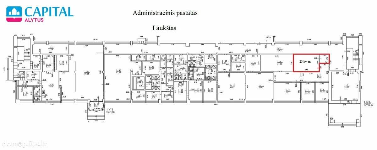Office / Manufacture and storage Premises for rent Alytaus miesto sav., Alytuje, Pramonės g.