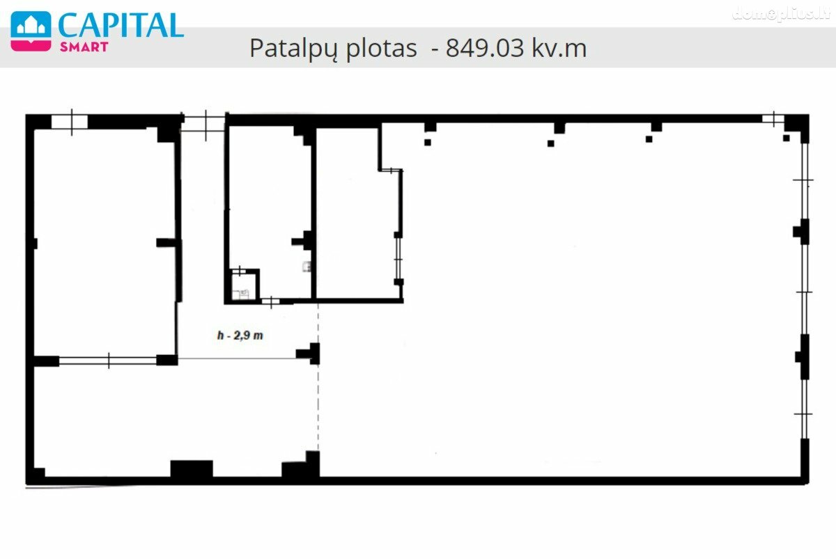 Parduodamos Gamybos ir sandėliavimo / Sandėliavimo patalpos Vilniuje, Naujoji Vilnia, Pramonės g.