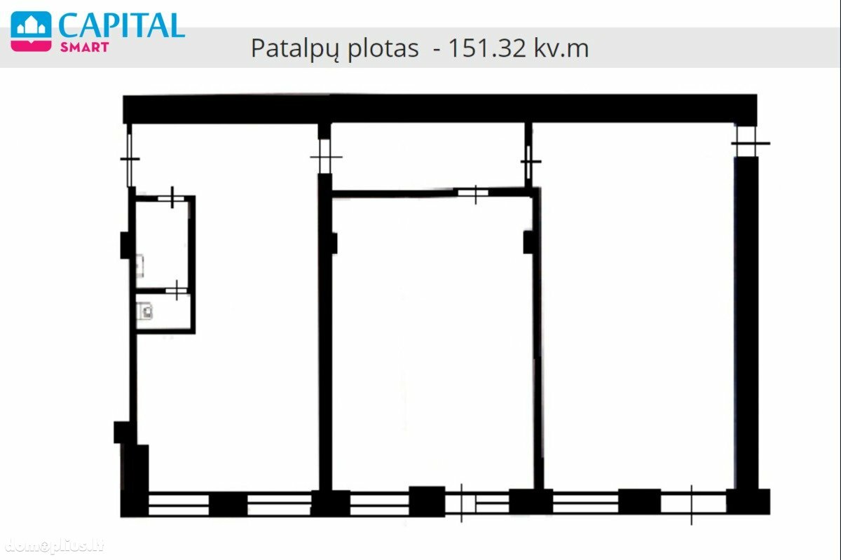 Parduodamos Biuro patalpos Vilniuje, Naujoji Vilnia, Pramonės g.