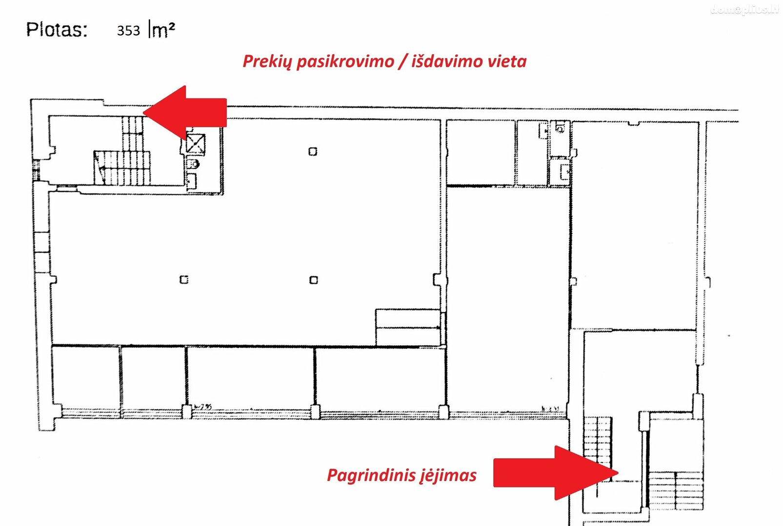 Biuro / Sandėliavimo / Prekybos ir paslaugų Patalpų nuoma Vilniuje, Naujamiestyje, Smolensko g.