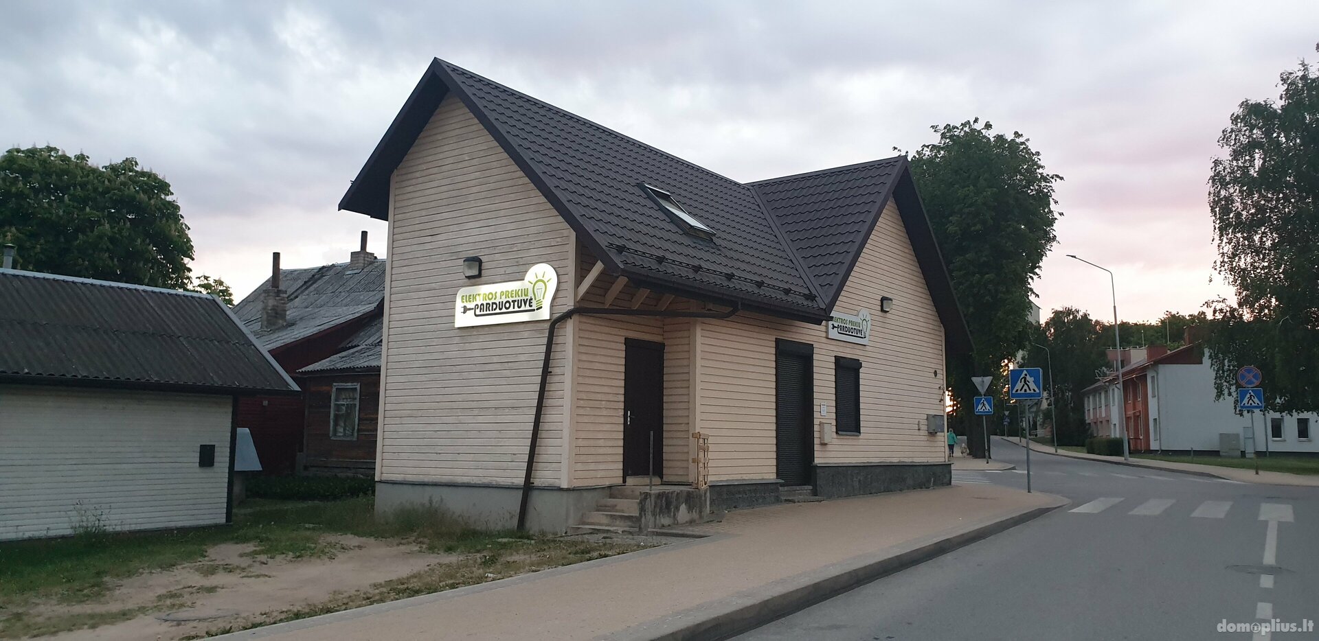 For sale Commercial/service / Living premises Ignalinos rajono sav., Ignalinoje, Laisvės g.