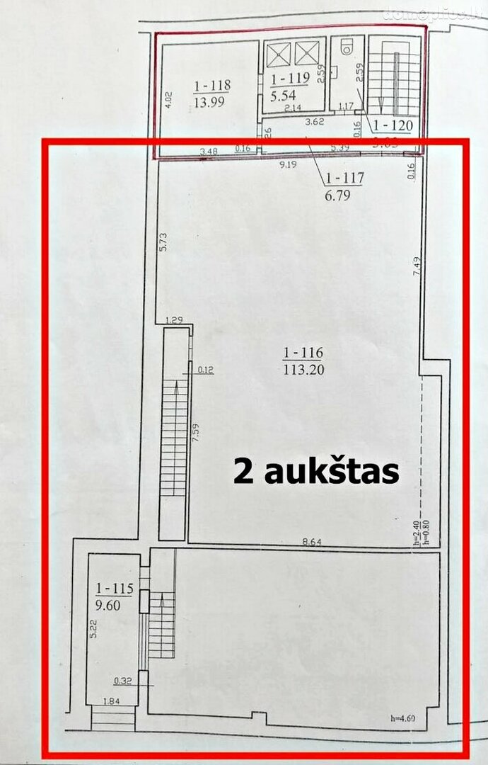 Торговое/сервисное / Производственнoe и складскoe / Прочее Помещения в аренду Panevėžyje, Centre, J. Janonio g.
