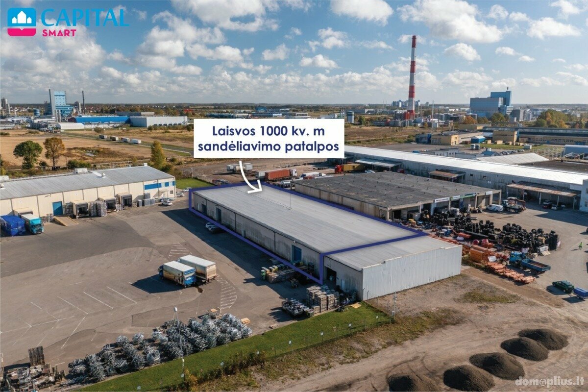 Sandėliavimo / Kita Patalpų nuoma Klaipėdoje, Debrecene, Svajonės g.