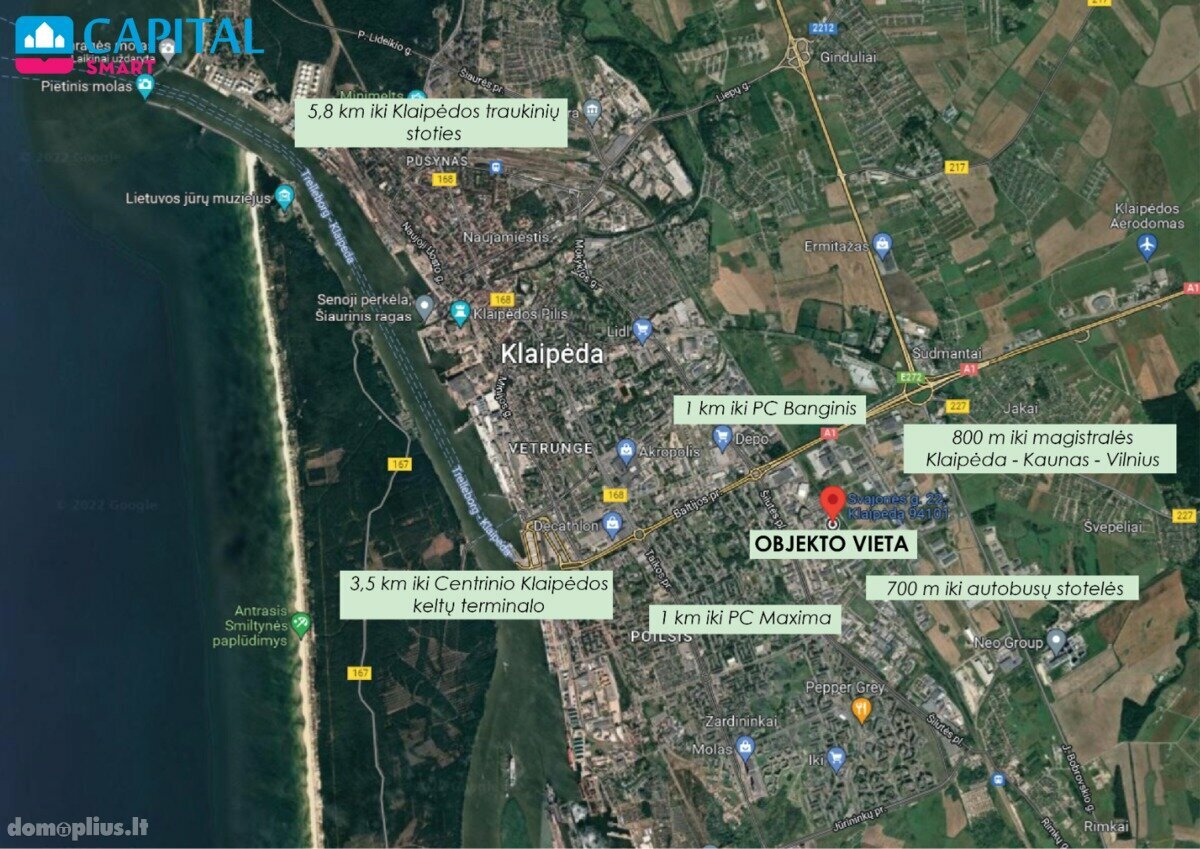 Sandėliavimo / Kita Patalpų nuoma Klaipėdoje, Debrecene, Svajonės g.
