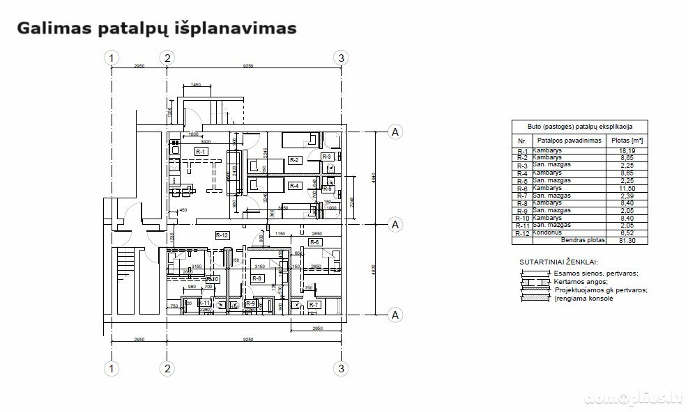 Parduodamos Kita patalpos Palangoje, J. Biliūno g.