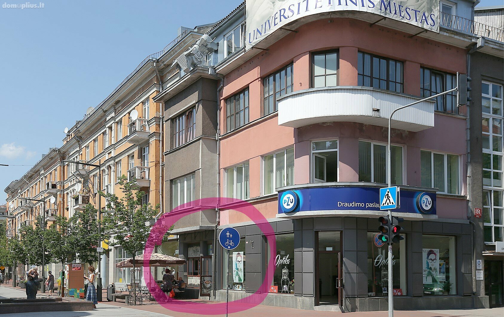 Office / Tourism and recreation / Commercial/service Premises for rent Šiauliuose, Centre, Tilžės g.