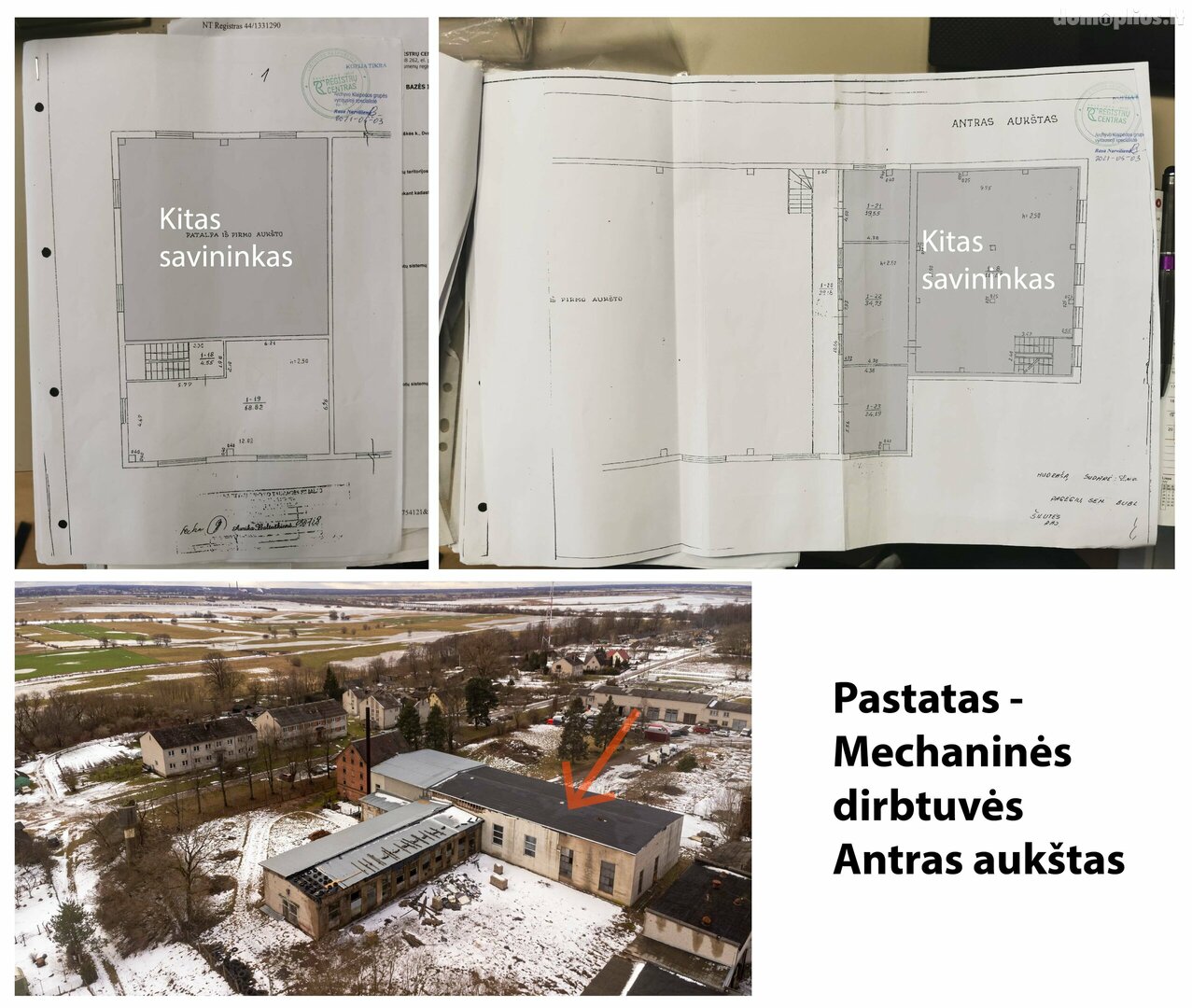 Parduodamos Kita patalpos Pagėgių sav., Būbliškėje, Dvaro g.